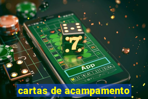 cartas de acampamento